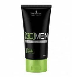 Bon marché 🤩 Gel Fixation Forte 3DMen Schwarzkopf 150ml 🧨