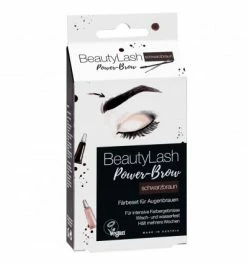Vente flash ⭐ PBI Kit De Teinture Sourcils Brun Foncé à Noir Foncé BeautyLash 👍