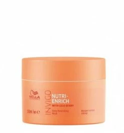 Masque Nourrissant Cheveux Secs Invigo Nutri-Enrich Wella 150ml - Soin Intense et Réparateur