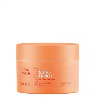 Masque Nourrissant Cheveux Secs Invigo Nutri-Enrich Wella 150ml - Soin Intense et Réparateur 1 Masque Nourrissant Cheveux Secs Invigo Nutri-Enrich Wella 150ml - Soin Intense et Réparateur