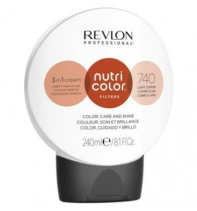 Vente flash ✨ Nutri Color 740 Cuivré Clair Revlon 240ml 🥰 1 Vente flash ✨ Nutri Color 740 Cuivré Clair Revlon 240ml 🥰