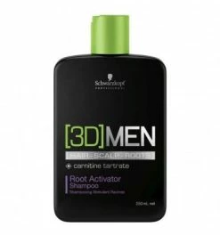 Remise 😉 Schwarzkopf Shampoing Stimulant 3DMEN 250ml ✨